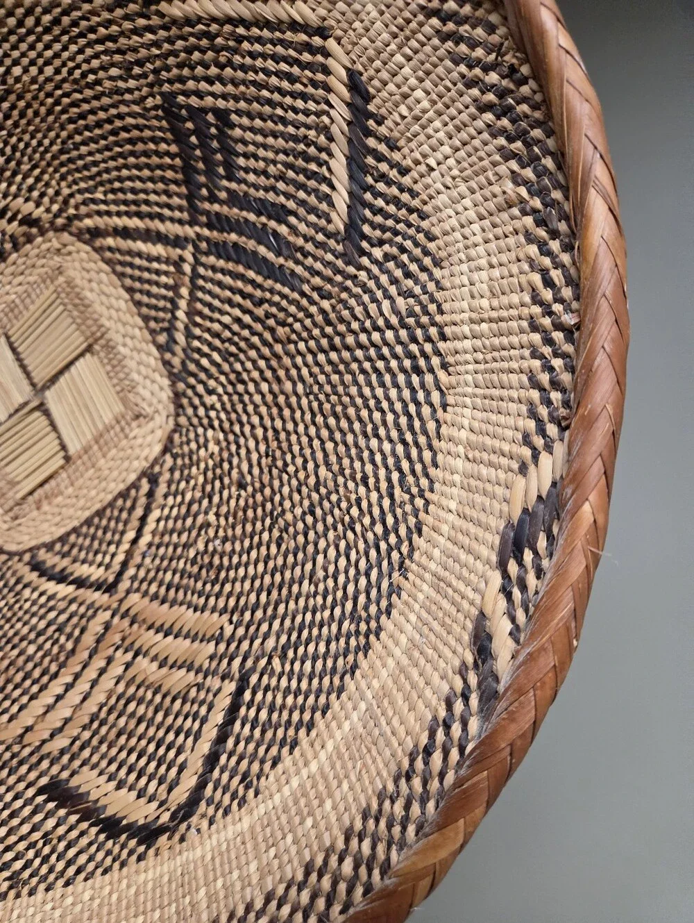 Vintage Tonga Binga Basket Zimbabwe 18.5
